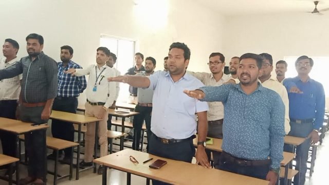 आईएसबीएम यूनिवर्सिटी मे नशा निषेध कार्यक्रम