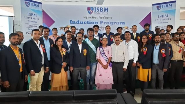 आईएसबीएम यूनिवर्सिटी में सम्पन्न हुआ दीक्षारंभ कार्यक्रम का आयोजन।