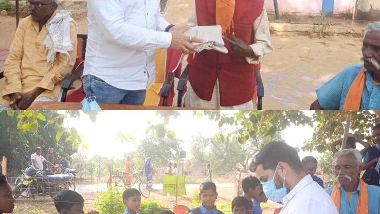 आंनद मेला का आयोजन एवं वरिष्ठजनों हुआ सम्मान