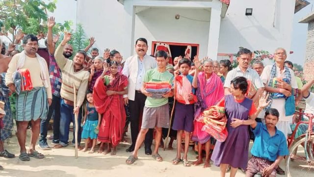 अंतरराष्ट्रीय दिव्यांग दिवस युवा समाजसेवी रुपेश कुमार के मुख्य आतिथ्य में संपन्न