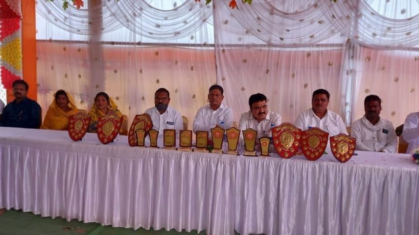 खल्लारी में आयोजित हुआ गांड़ा समाज सामाजिक सम्मान समारोह ..