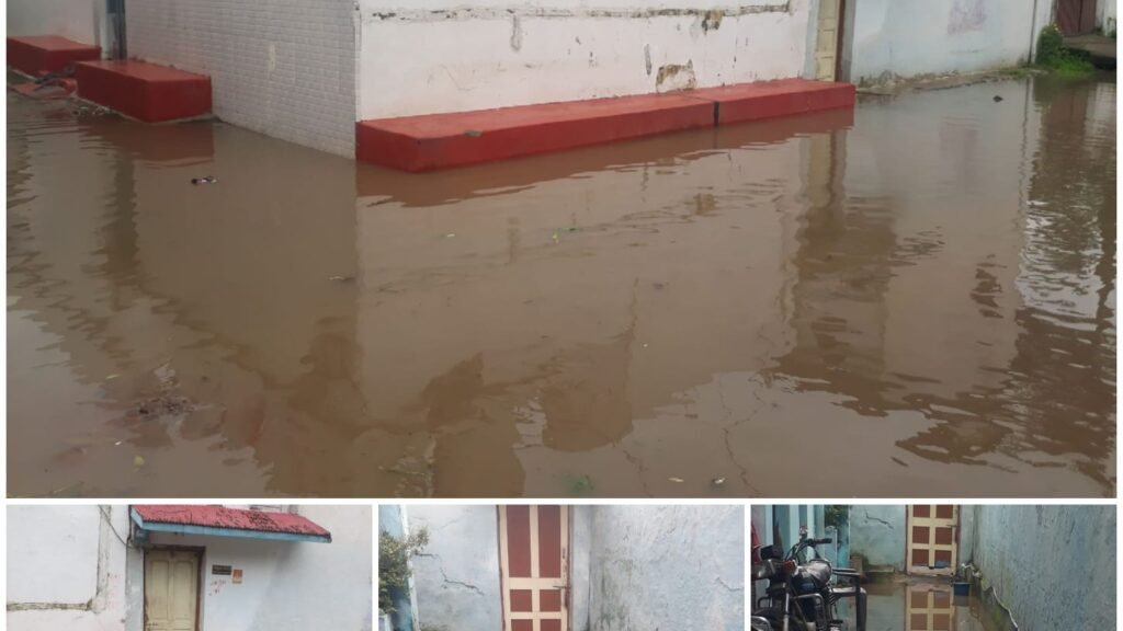 करोडों के पुलिया और बना आफत! सोरिद वार्ड के घरों के अंदर तक पहुँचा पानी!