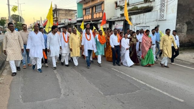 सामाजिक सद्भाव यात्रा का बागबाहरा में हुआ समापन……