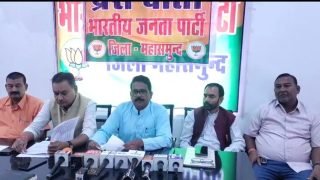 संत गुरु रविदास जयंती वर्ष पर भाजपा का समरसता संकल्प अभियान महासमुंद में दी जानकारी