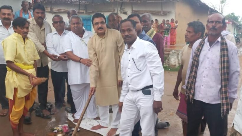 बिहाझर में 97 लाख की लागत से पानी टंकी एवं 5 लाख 20 हजार की लागत से होगा सीसी रोड का निर्माण ….