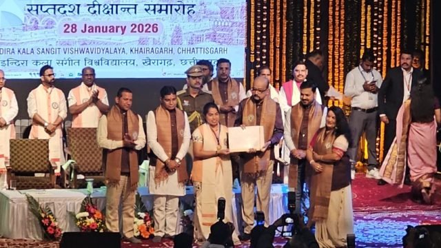 कला के क्षेत्र में बढ़ा महासमुंद का गौरव , तृप्ति खरे को मिला स्वर्ण पदक