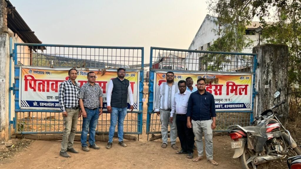 पितावली राइस मिल पर प्रशासन की बड़ी कार्रवाई, मिल सील 26329 क्विंटल धान व 1733 क्विंटल चावल जब्त, 4 वाहन भी जप्त