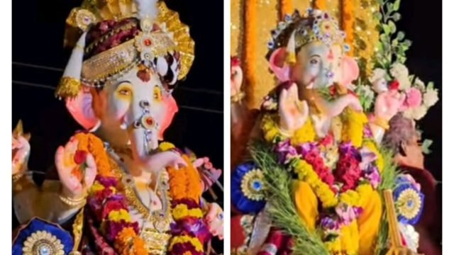 सरायपाली : भव्य गंगा आरती एवं गाजे-बाजे के साथ किया गया गणपति की प्रतिमाओं का विसर्जन….
